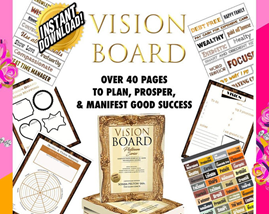 Vision Board Bound Book